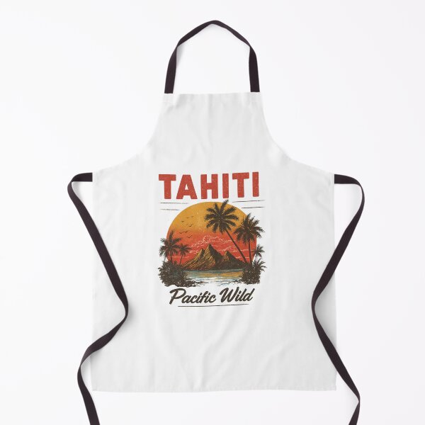 Item preview, Tahiti Pacific Wild Retro Sunset designed and sold by Blurbean.