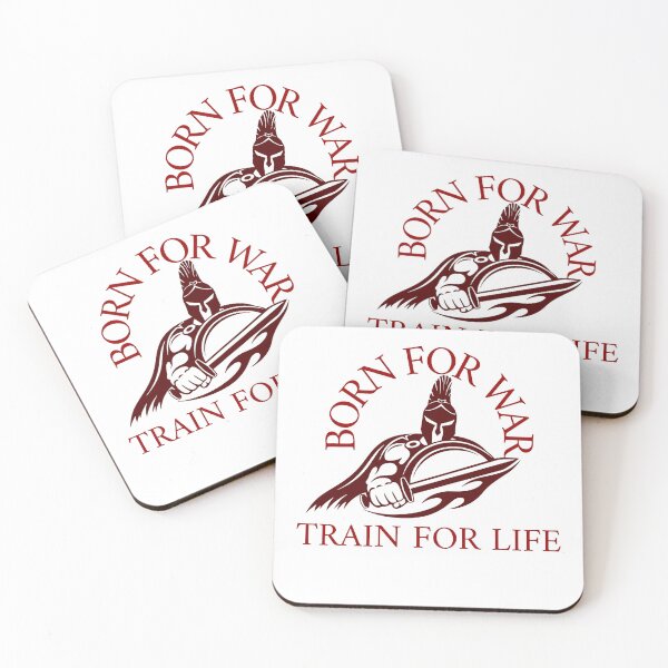 Item preview, Born for War, Train for Life, Warrior Gym Mindset designed and sold by Superiors-s.