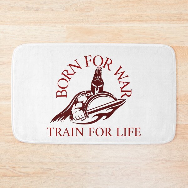 Item preview, Born for War, Train for Life, Warrior Gym Mindset designed and sold by Superiors-s.