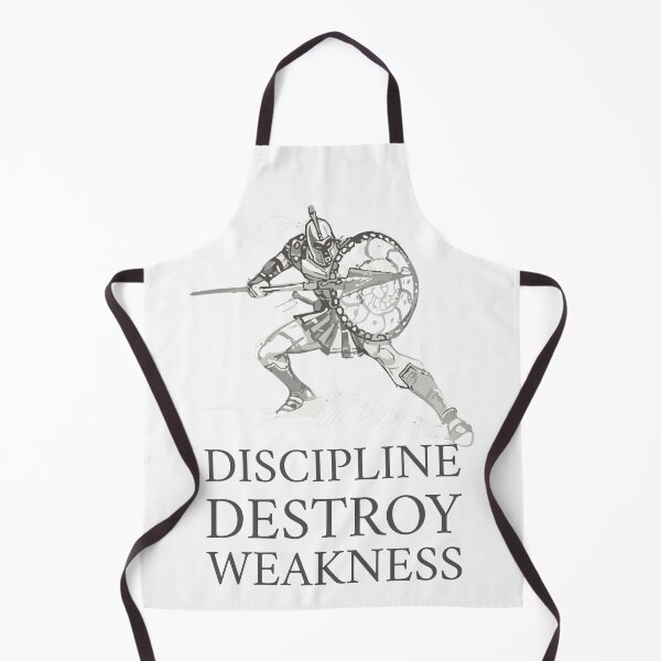 Item preview, Discipline Destroys Weakness - Warrior Mindset Gym designed and sold by Superiors-s.