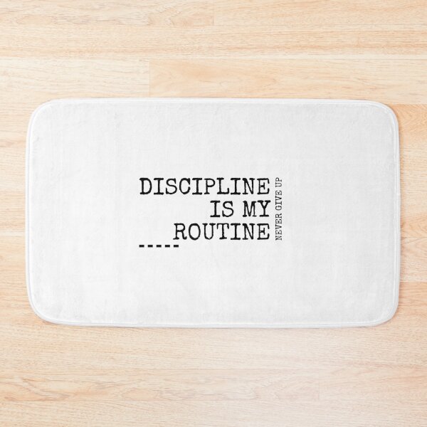 Item preview, Discipline is my Routine, Gym Motivation and Discipline designed and sold by Superiors-s.