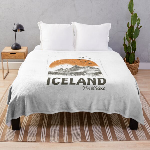 Item preview, Iceland North Wild Mountain Sunset designed and sold by Blurbean.