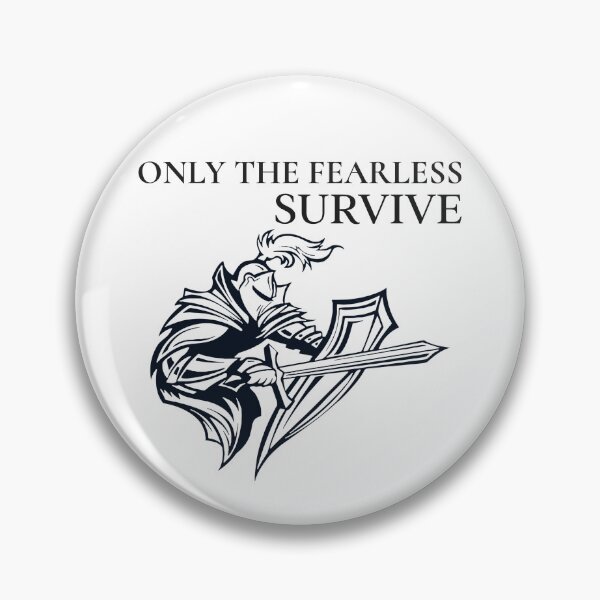 Item preview, Only the Fearless Survive – Warrior Discipline Gym Motivation designed and sold by Superiors-s.