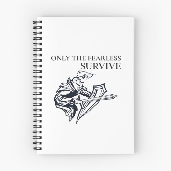 Item preview, Only the Fearless Survive – Warrior Discipline Gym Motivation designed and sold by Superiors-s.