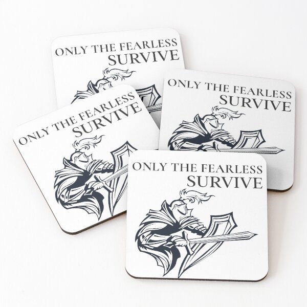 Item preview, Only the Fearless Survive – Warrior Discipline Gym Motivation designed and sold by Superiors-s.