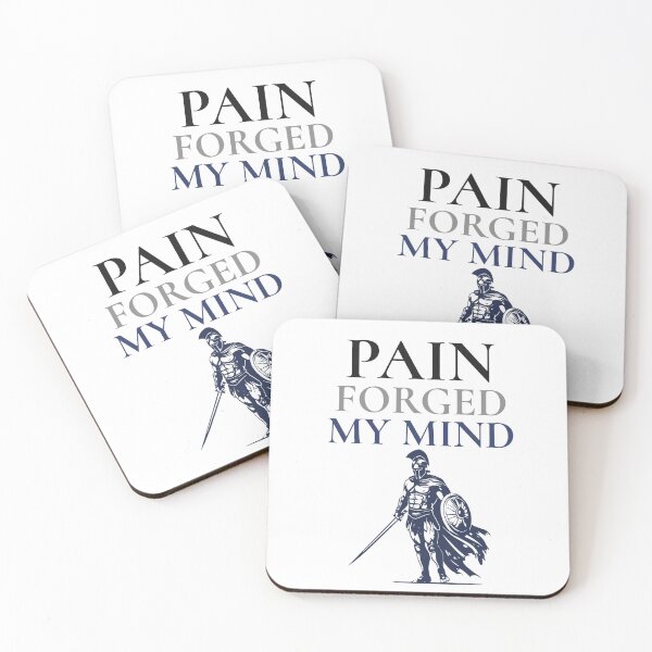 Item preview, Pain Forged my Mind, Discipline, Gym, Warrior Mentality designed and sold by Superiors-s.