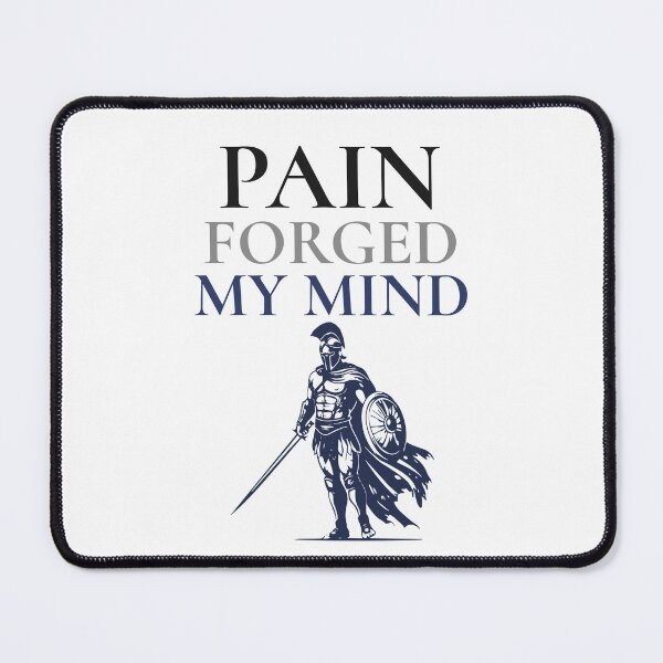 Item preview, Pain Forged my Mind, Discipline, Gym, Warrior Mentality designed and sold by Superiors-s.