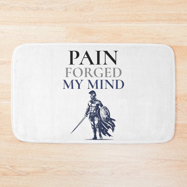 Item preview, Pain Forged my Mind, Discipline, Gym, Warrior Mentality designed and sold by Superiors-s.