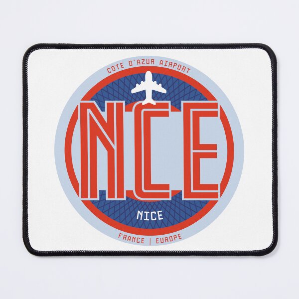 Item preview, Airport Badge Sticker NCE Nice designed and sold by avionuts.
