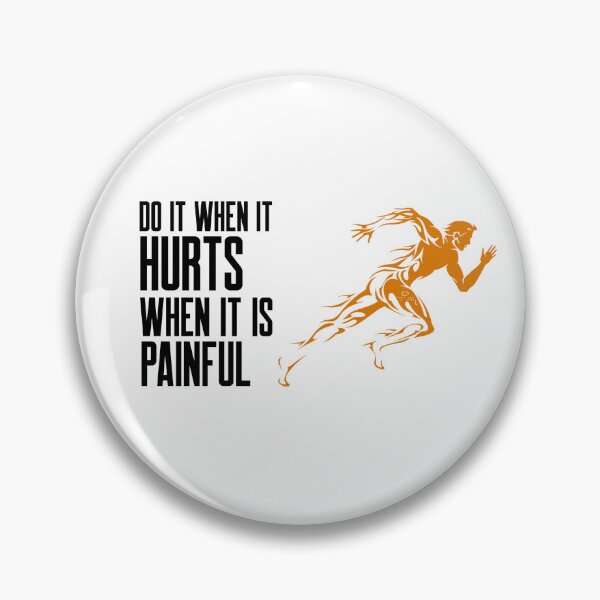Item preview, Push Through Pain – Gym Motivation Quote designed and sold by Superiors-s.