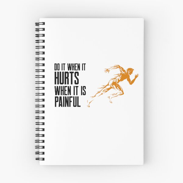 Item preview, Push Through Pain – Gym Motivation Quote designed and sold by Superiors-s.