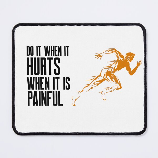Item preview, Push Through Pain – Gym Motivation Quote designed and sold by Superiors-s.