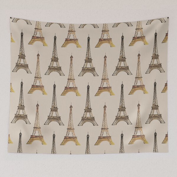 Item preview, Eiffel Tower Pattern designed and sold by Angry Swan Designs.