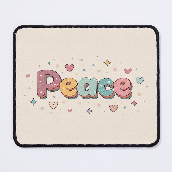 Item preview, Peace in Girly 90s sticker Text Effect designed and sold by elkuni.