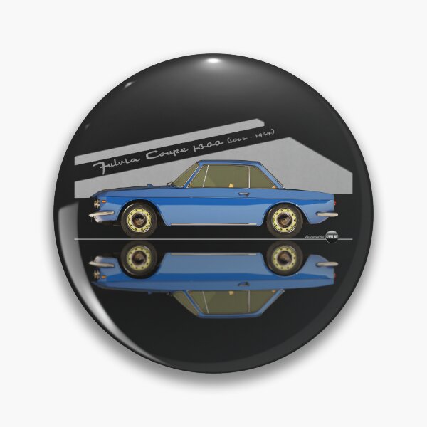 Item preview, Fulvia Coupé 1300 - 1965 -1974 - (Blu Agnano) – Rally Roots in Style designed and sold by Azaziel.