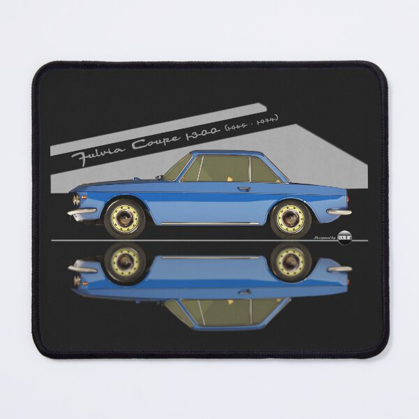 Item preview, Fulvia Coupé 1300 - 1965 -1974 - (Blu Agnano) – Rally Roots in Style designed and sold by Azaziel.