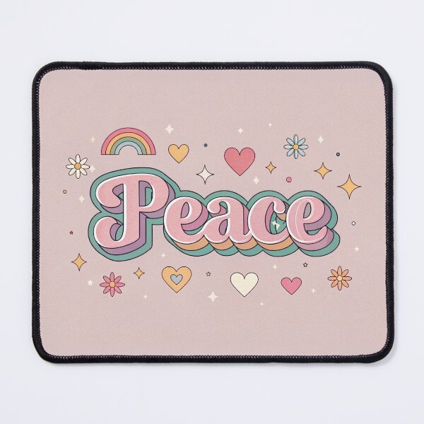 Item preview, Peace in Girly 90s sticker Text Effect designed and sold by elkuni.