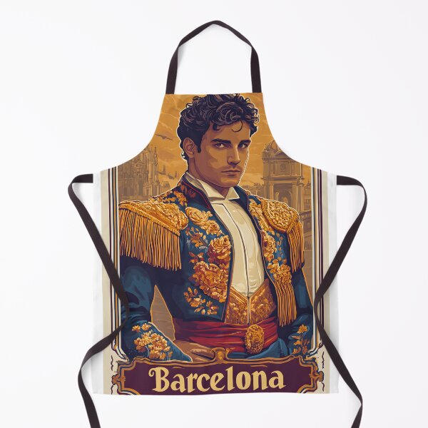 Item preview, Cartel de viaje de un Matador en Barcelona Escenario designed and sold by Artessie.