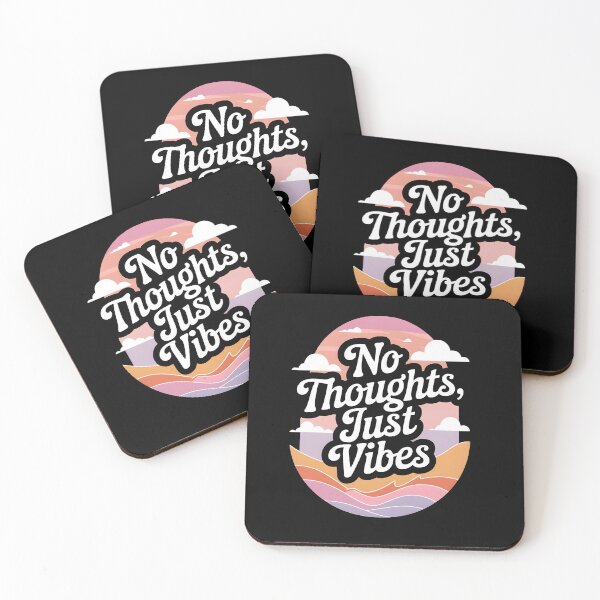 Item preview, No thoughts just vibes designed and sold by Dilwish5.