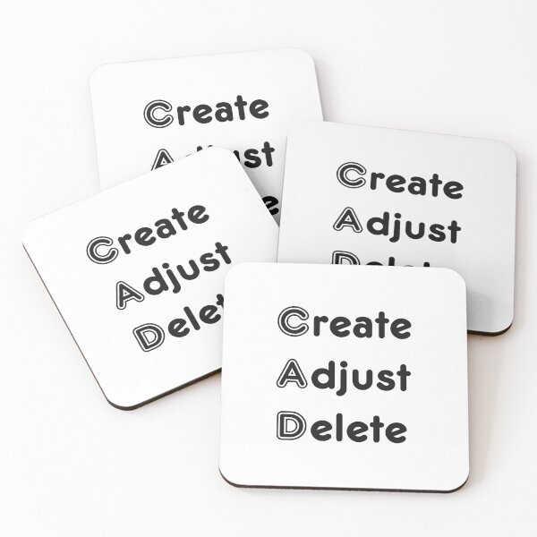 Item preview, Funny CAD Engineering Acronym Pun designed and sold by ThePungineer.