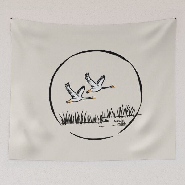 Item preview, Canada: lake and geese designed and sold by Aurealis Creatief.