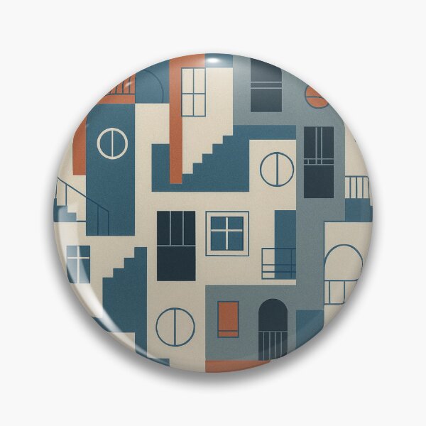 Item preview, Geometric Cityscape designed and sold by Zenvo.