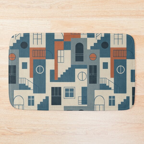 Item preview, Geometric Cityscape designed and sold by Zenvo.