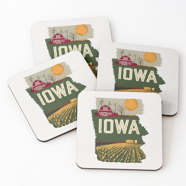 Item preview, Vintage Iowa Illustration designed and sold by Aise06.