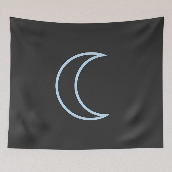Item preview, Lunar symbol in simple stroke designed and sold by CrisC00l.