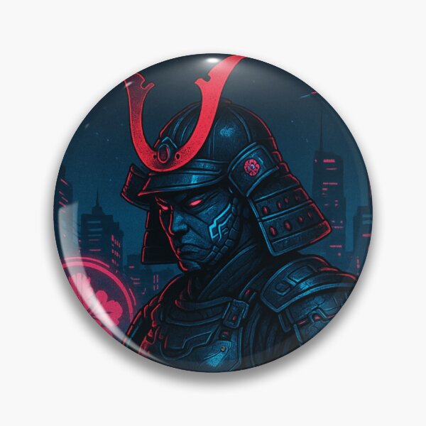Artikelvorschau, Cyber Samurai in Neon Alley entworfen und verkauft von JPN-NOGRAY-SHOP.