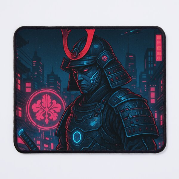 Item preview, Cyber Samurai in Neon Alley designed and sold by JPN-NOGRAY-SHOP.