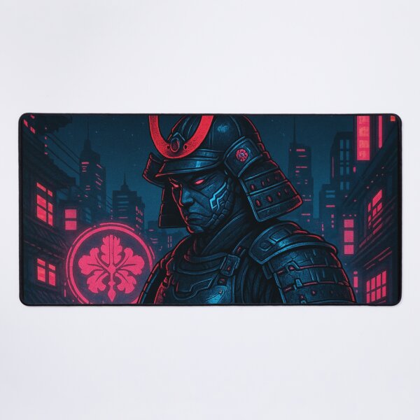 Item preview, Cyber Samurai in Neon Alley designed and sold by JPN-NOGRAY-SHOP.