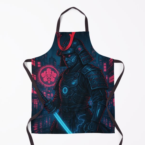Artikelvorschau, Cyber Samurai in Neon Alley entworfen und verkauft von JPN-NOGRAY-SHOP.