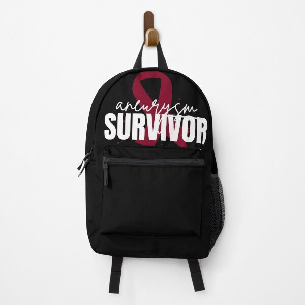 Item preview, Aneurysm Survivor Ribbon Design in Burgundy designed and sold by Dog Hair and Healing.