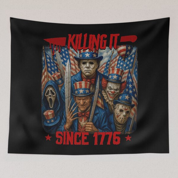 Item preview, Killing It Since 1776 Png,American Horror Character Png, Horror Independence Character Png,Horror 4th Of July Png,Funny Horror Patriotic Png designed and sold by YubitaLeLe.
