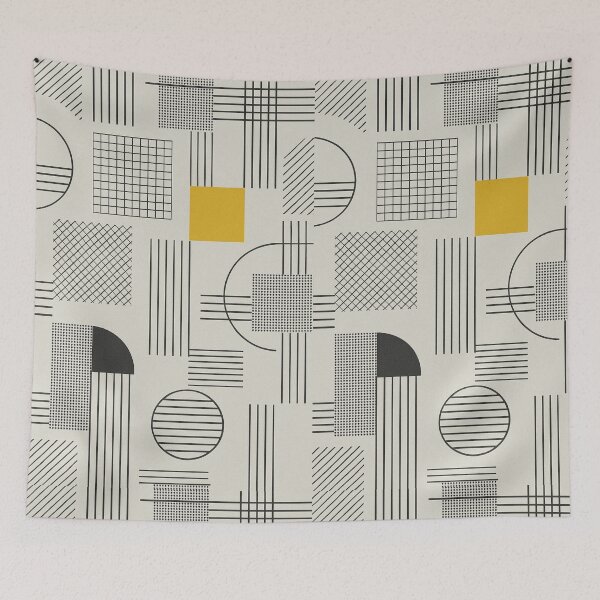 Item preview, Geometric Grid Symphony designed and sold by Zenvo.