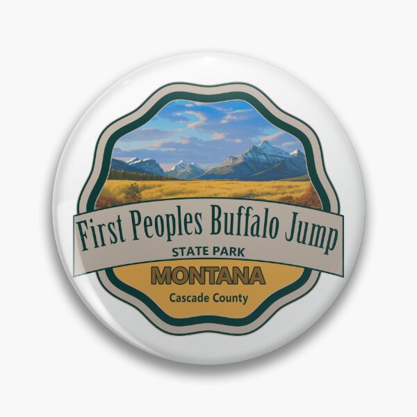 Item preview, First Peoples Buffalo Jump State Park, Cascade County, Montana designed and sold by Wanderful-roads.