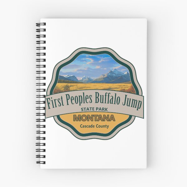 Item preview, First Peoples Buffalo Jump State Park, Cascade County, Montana designed and sold by Wanderful-roads.