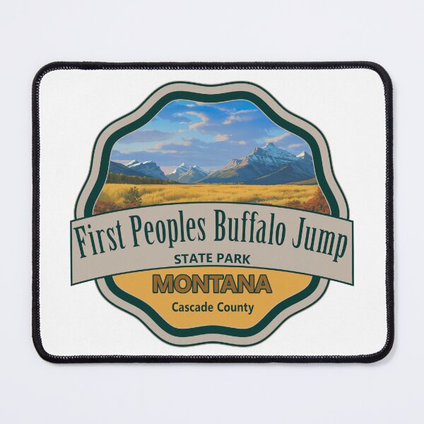 Item preview, First Peoples Buffalo Jump State Park, Cascade County, Montana designed and sold by Wanderful-roads.