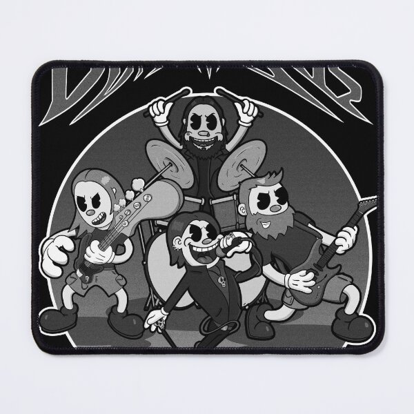 Item preview, Band shirt Demonwings cartoon designed and sold by PangolinSquad.