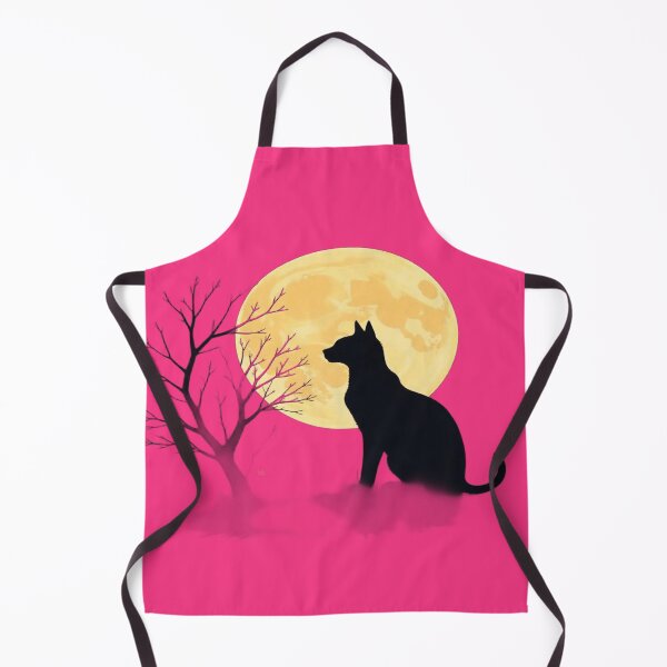 Item preview, Silhouette of a Dog Under the Full Moon designed and sold by Mouni98.
