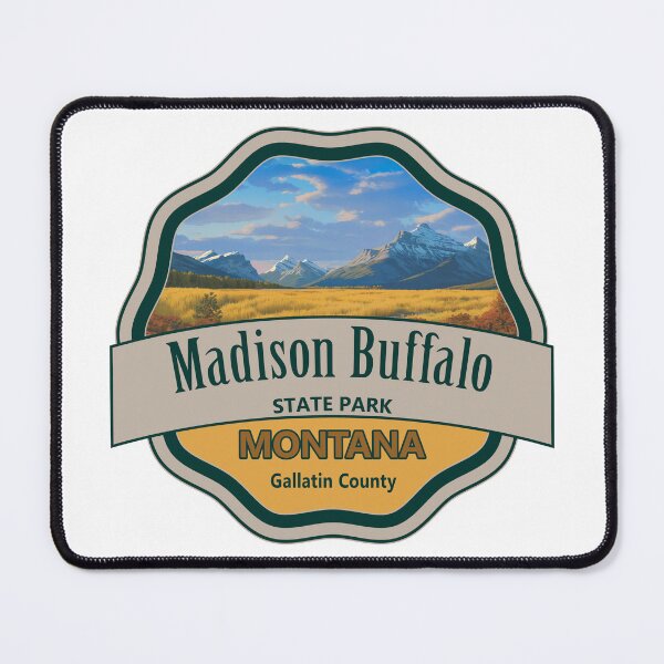 Item preview, Madison Buffalo Jump State Park, Gallatin County, Montana designed and sold by Wanderful-roads.