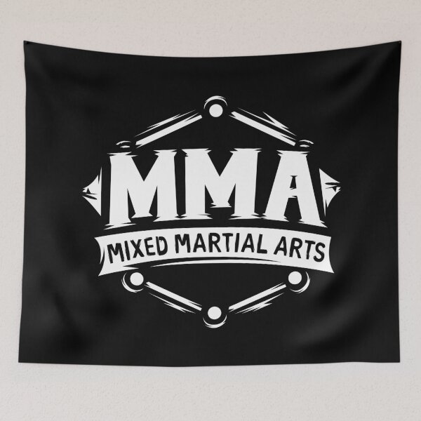 Item preview, MMA Octagon Illustration - Mixed Martial Arts designed and sold by AndreMi.