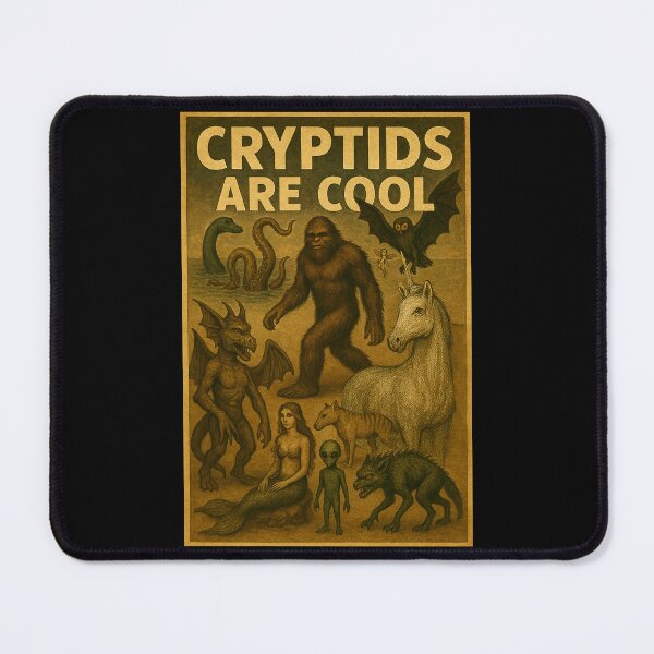 Item preview, Cryptids are Cool! - Number 1 designed and sold by GrassoGraphics.