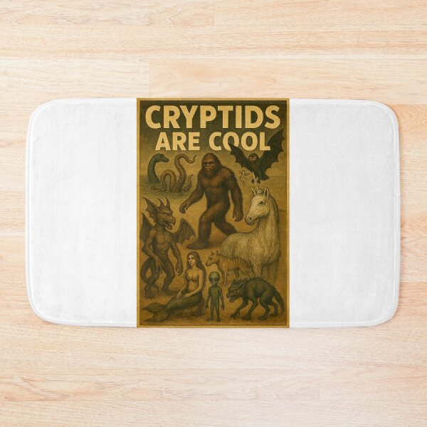 Item preview, Cryptids are Cool! - Number 1 designed and sold by GrassoGraphics.