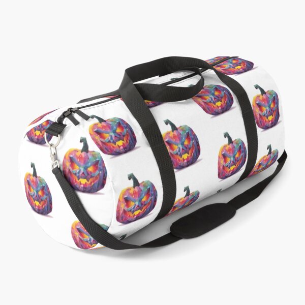 Item preview, Psychedelic Low Poly Evil Pumpkin designed and sold by Mariana Shymkovych.