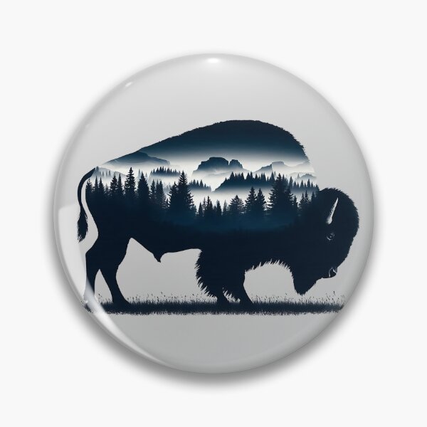Item preview, Bison Art #5 | Buffalo Bison Lovers designed and sold by ksgraphics222.