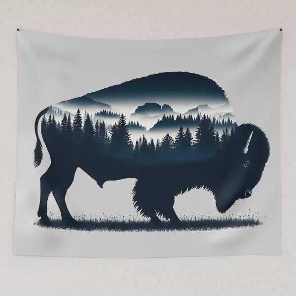 Item preview, Bison Art #5 | Buffalo Bison Lovers designed and sold by ksgraphics222.