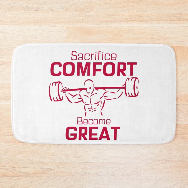 Item preview, Sacrifice Comfort Become Great – Motivational Gym Discipline designed and sold by Superiors-s.