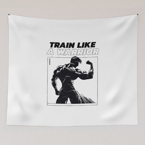 Item preview, Train Like a Warrior – Discipline Gym Motivation  designed and sold by Superiors-s.